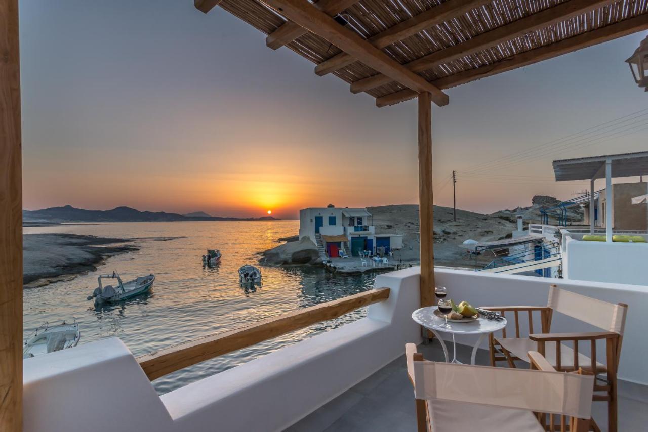 Manolis And Filio Home -By The Sea Pachaina Buitenkant foto