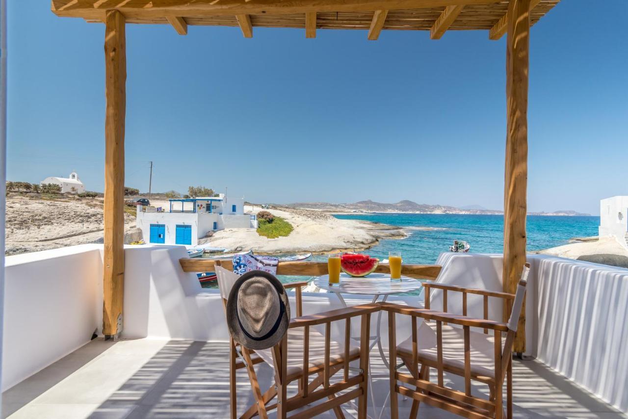 Manolis And Filio Home -By The Sea Pachaina Buitenkant foto